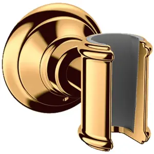 hansgrohe Support de douche Axor Montreux fixe, métal, optique or poli