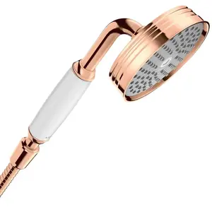 hansgrohe Axor Montreux Douchette 100 mm, 1 jet, or rouge poli
