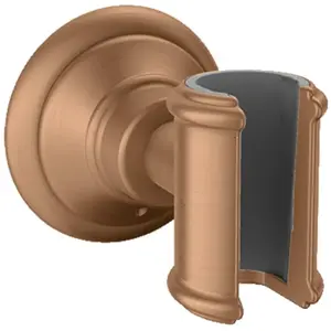 hansgrohe Support de douche Axor Montreux fixe, métal, bronze brossé