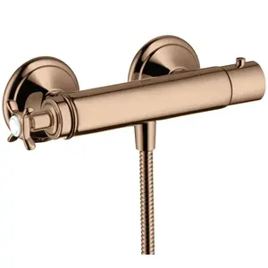 hansgrohe Thermostat de douche Axor Montreux AP, 1 sortie, avec croix,...