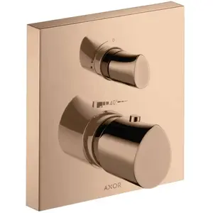 hansgrohe Kit complet Axor Starck Organic encastré UP-THM, avec robinetterie, chrome poli or rose