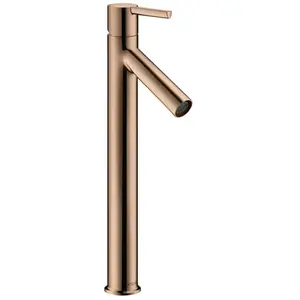 hansgrohe Mitigeur lavabo monocommande 250 Axor Starck A 107 mm, m HG, sans vidage, poli or rouge pas cher