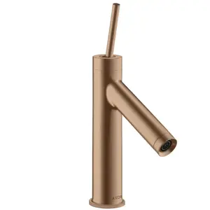 hansgrohe Mitigeur lavabo 1 trou 90 Axor Starck A 112 mm, avec poignée à goupille, sans vidage, b r g pas cher