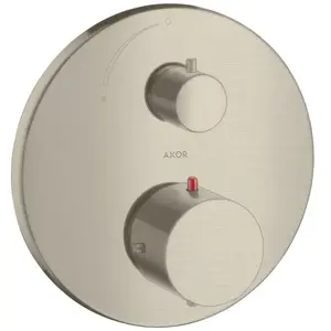 hansgrohe Kit de montage Axor Starck UP-THM, avec robinet d'arrêt, nickel brossé