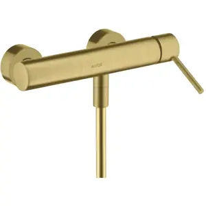 hansgrohe Mitigeur monocommande Axor Starck AP, avec poignée à goupille, 1 usage, laiton brossé