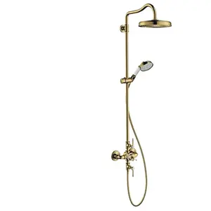 hansgrohe Showerpipe Axor Montreux m TH, douche de tête, 240 mm, 1 an,...