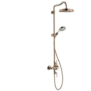 hansgrohe Showerpipe Axor Montreux avec thermostat, pomme de tête 240 ...