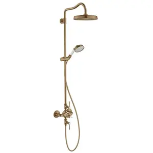 hansgrohe Showerpipe Axor Montreux m TH, pomme de douche 240 mm, 1 an,...