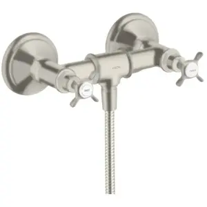 hansgrohe Robinet de douche à deux poignées Axor Montreux AP, 1 jet, a...