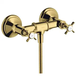 hansgrohe Robinet de douche à deux poignées Axor Montreux AP, 1 jet, a...
