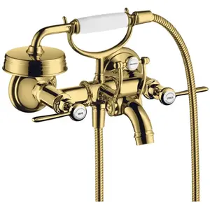 hansgrohe Mitigeur évier deux poignées Axor Montreux AP, H 224 mm, lev...