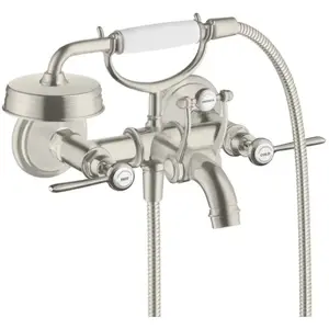 hansgrohe Robinet de cuisine à deux poignées Axor Montreux AP, L 224 m...