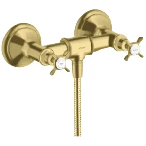 hansgrohe Robinet de douche à deux poignées Axor Montreux AP, 1 jet, a...