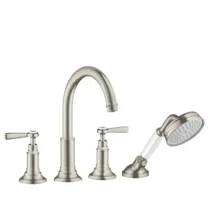 Hansgrohe - axor montreux Robinet de baignoire 4 trous, béqu'illes,