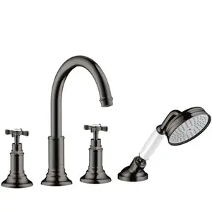 hansgrohe Kit de montage Axor Montreux 4 voies, avec robinet croisé, b... pas cher