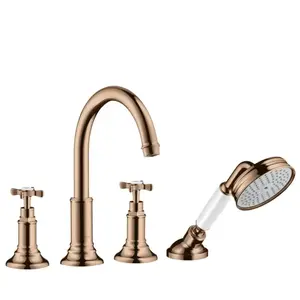 hansgrohe Kit de montage Axor Montreux 4 voies, avec raccord croisé, p...