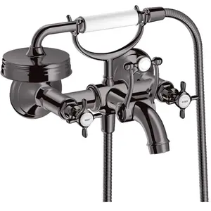 hansgrohe Mitigeur évier à deux poignées Axor Montreux AP, bec 224 mm,...