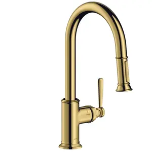 hansgrohe Mitigeur monocommande évier 180 Axor Montreux avec douchette...