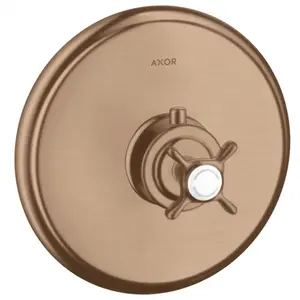 hansgrohe Set de montage Axor Montreux UP-THM, avec poignée croix, rou...