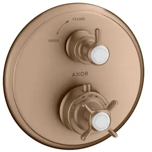 hansgrohe Kit de montage Axor Montreux encastré, avec valve d'arrêt, c...