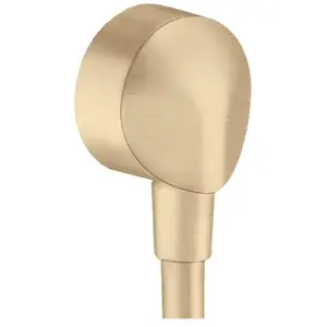 Comparateur de prix : hansgrohe FixFit Coude de raccordement E, bronze brossé, 27454140