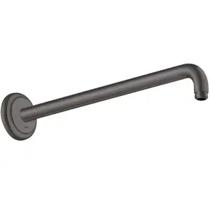 hansgrohe Bras de douche 389 mm, 90° Wi, montage mural, brossé bleu vc