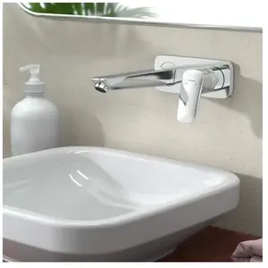 Comparateur de prix : Hansgrohe - Logis - Mitigeur de lavabo encastré, chrome 71220000