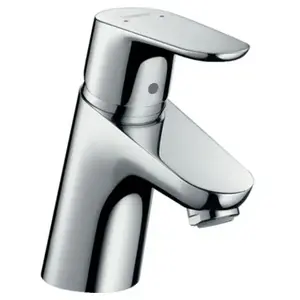 Hansgrohe Mitigeur lavabo chromé Focus 70 avec vidage Push-Open pas cher
