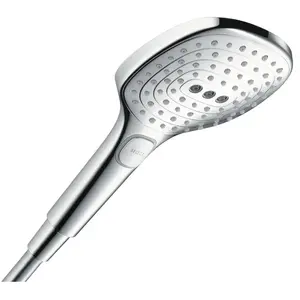 Comparateur de prix : Hansgrohe Pommeau de douche Raindance Select E EcoSmart 120 3 jets chromé TU