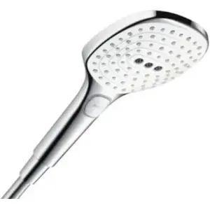 Comparateur de prix : Douchette à main HANSGROHE Raindance Select E 3 jets blanc / chromé
