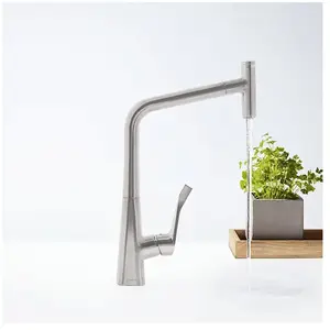 Hansgrohe Robinet de cuisine avec douchette Metris Select M71 320 aspe... pas cher