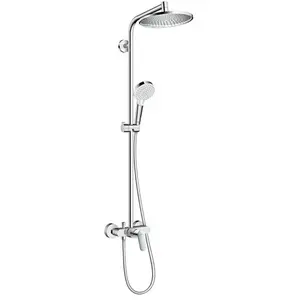 Colonne de douche mécanique HANSGROHE Crometta S 240 chromé pas cher