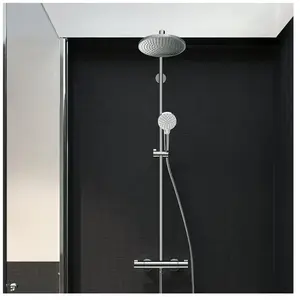 Comparateur de prix : Colonne de douche thermostatique Crometta S 240 chromé Hansgrohe