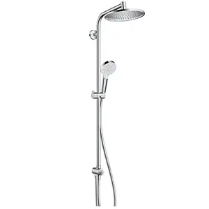 Comparateur de prix : Hansgrohe Set de douche Showerpipe Crometta S 240 1jet Reno EcoSmart (27270000)