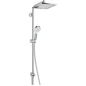 Comparateur de prix : Hansgrohe - Colonne douche sans robinetterie Showerpipe 240 1 jet Reno EcoSmart