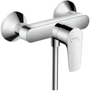 Vanne de douche à mitigeur manuel fixe Hansgrohe Talis E exposé chromé pas cher
