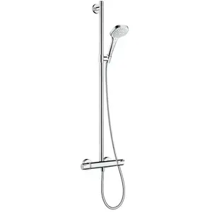 SemiPipe Croma Select E Multi blanc Chromé Hansgrohe pas cher