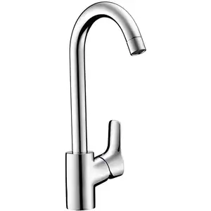 HANSGROHE Mitigeur de cuisine MySport L 1 jet, Chromé, 13862000 pas cher