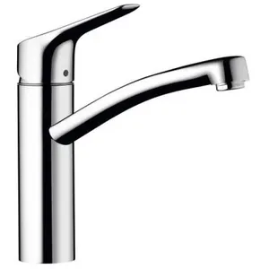 Mitigeur de cuisine inox Hansgrohe Mysport M pas cher