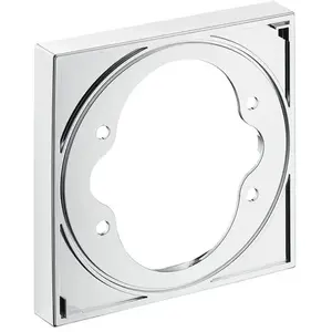 HANSGROHE Rosace de compensation IBox set finition ShowerSelect carré ChromeVendu paramazon