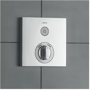 Comparateur de prix : hansgrohe ShowerSelect Mitigeur monocommande, pour douche, 15767000,