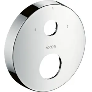 AXOR Rosace-rallonge, ronde, 2 trous, avec marquage 0/1/2, 14962000,Vendu paramazon