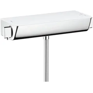 Hansgrohe Mitigeur douche thermostatique Ecostat Select EcoSmart blanc chromé TU