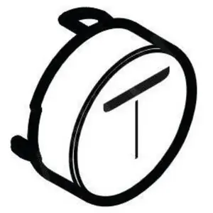 hansgrohe ShowerSelect Symbole de bouton-poussoir, 92576450,