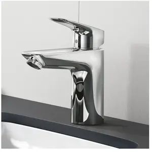 Hansgrohe Mitigeur lavabo 100 avec tirette et vidage métallique chromé pas cher