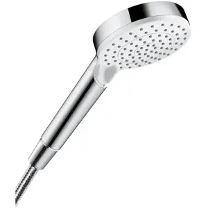 Comparateur de prix : Pommeau de douche Crometta Vario Green blanc/chromé Hansgrohe