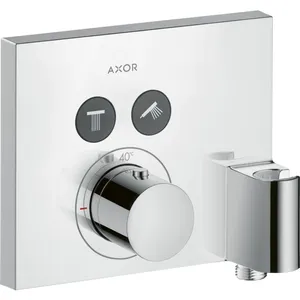 AXOR ShowerSolutions Square Mitigeur thermostatique, pour bain & douche, 36712000,