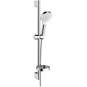 Comparateur de prix : Hansgrohe Ensemble De Douche Sur Barre Crometta Vario / Unicacroma + Porte-savon