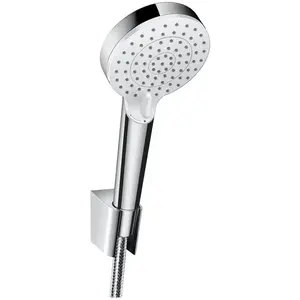 Set Porter'S 1,25m / Crometta Vario EcoSmart blanc/chromé - Hansgrohe