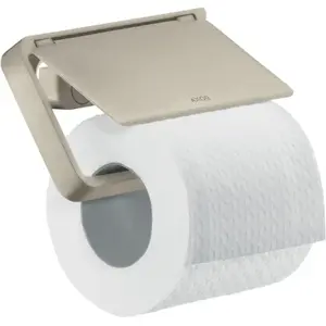 hansgrohe Axor Porte-papier universel avec couvercle, métal, nickel brossé